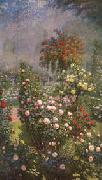 Ernest Quost Roses,Decorative Panel France oil painting artist